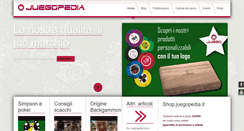 Desktop Screenshot of juegopedia.it